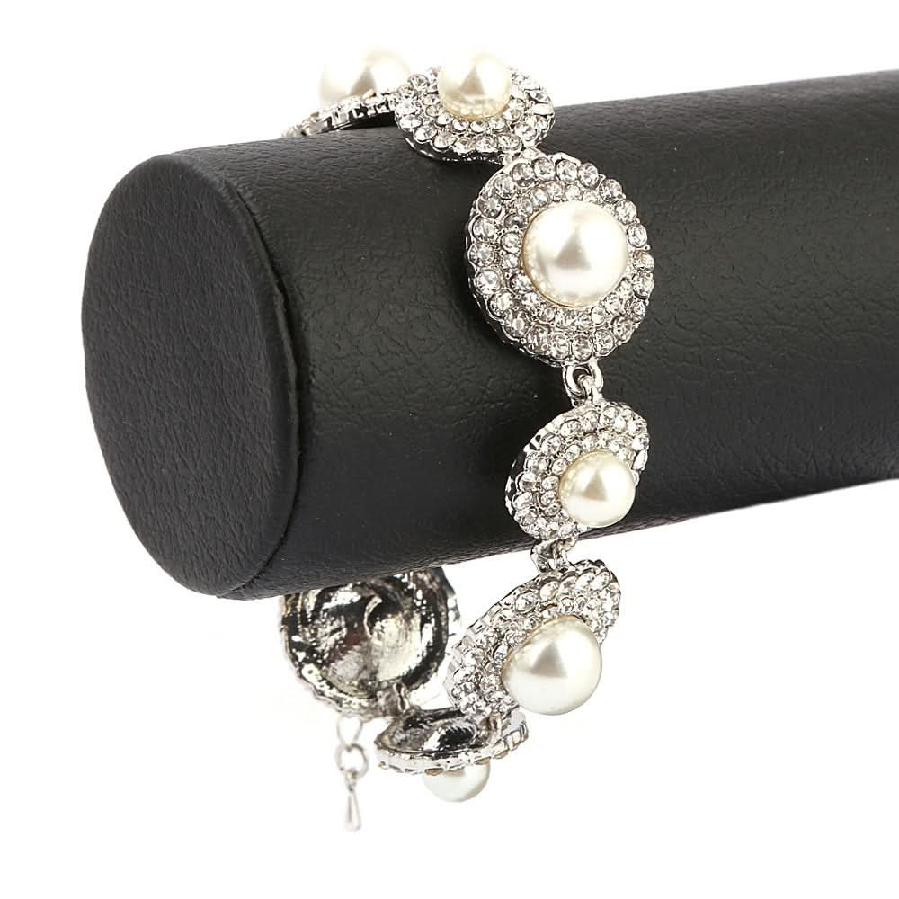 Women's Fancy Bracelet - White, Women, Bangles & Bracelets, Chase Value, Chase Value