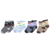 Kids Socks Pack Of 4 - Multi, Kids, Boys Socks, Chase Value, Chase Value