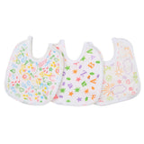 Newborn Bib Set 3 Pcs - Multi - test-store-for-chase-value