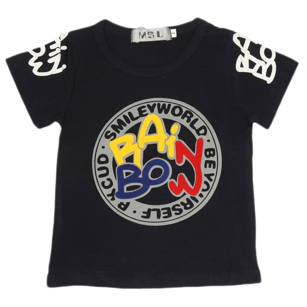Newborn Boys T-Shirt - Navy Blue, Kids, NB Boys Shirts And T-Shirts, Chase Value, Chase Value