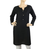 Women's Basic Kurti - Black, Women Ready Kurtis, Chase Value, Chase Value