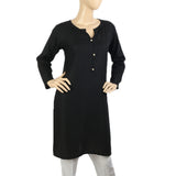 Women's Basic Kurti - Black, Women Ready Kurtis, Chase Value, Chase Value