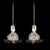 Women's Ear Jhumki - Black, Women, Earrings & Tops, Chase Value, Chase Value