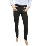 Men's Cotton Chino Pant - Black, Men, Casual Pants And Jeans, Chase Value, Chase Value