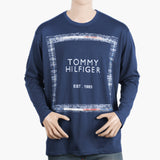 Men's Full Sleeves T-Shirt - Blue, Men's T-Shirts & Polos, Chase Value, Chase Value