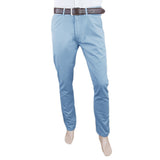 Men's Basic Cotton Pant - Blue, Men, Casual Pants And Jeans, Chase Value, Chase Value