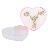 Girls Locket Set - Blue, Kids, Jewellery Sets, Chase Value, Chase Value