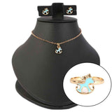 Girls Locket Set - Blue, Kids, Jewellery Sets, Chase Value, Chase Value