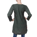 Women's Embroidered Kurti - Green, Women's Fashion, Chase Value, Chase Value