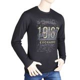 Men's Full Sleeves T Shirt - Black, Men, T-Shirts And Polos, Chase Value, Chase Value