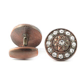 Men's Cufflinks - Copper, Men, Cufflinks, Chase Value, Chase Value