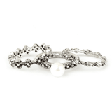 Women's Fancy Stone Ring - Silver - test-store-for-chase-value