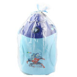 School Water Bottle With Lunch Box Royal Blue & Blue- 1100 ML - test-store-for-chase-value