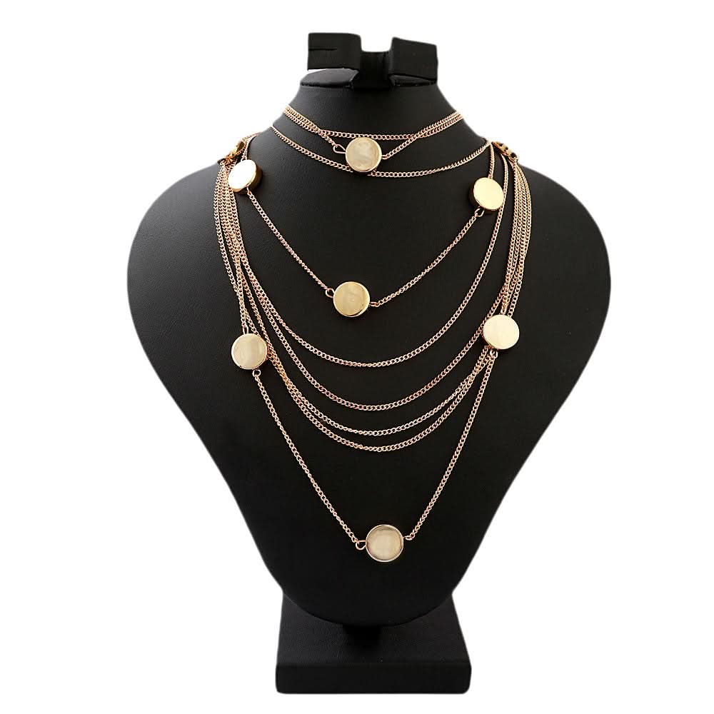 Women's Long Mala - Golden, Women, Chains & Lockets, Chase Value, Chase Value