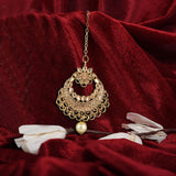 Women's Fancy Forehead Jewellery - Golden - test-store-for-chase-value