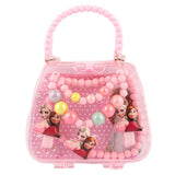 Girls Mala Gift Set - Pink, Kids, Jewellery Sets, Chase Value, Chase Value