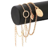 Women's Bracelet - Golden, Women, Bangles & Bracelets, Chase Value, Chase Value