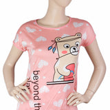 Women's 2 Piece Night Suit - Dark Pink, Women, Night Suit, Chase Value, Chase Value