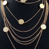 Women's Long Mala - Golden, Women, Chains & Lockets, Chase Value, Chase Value