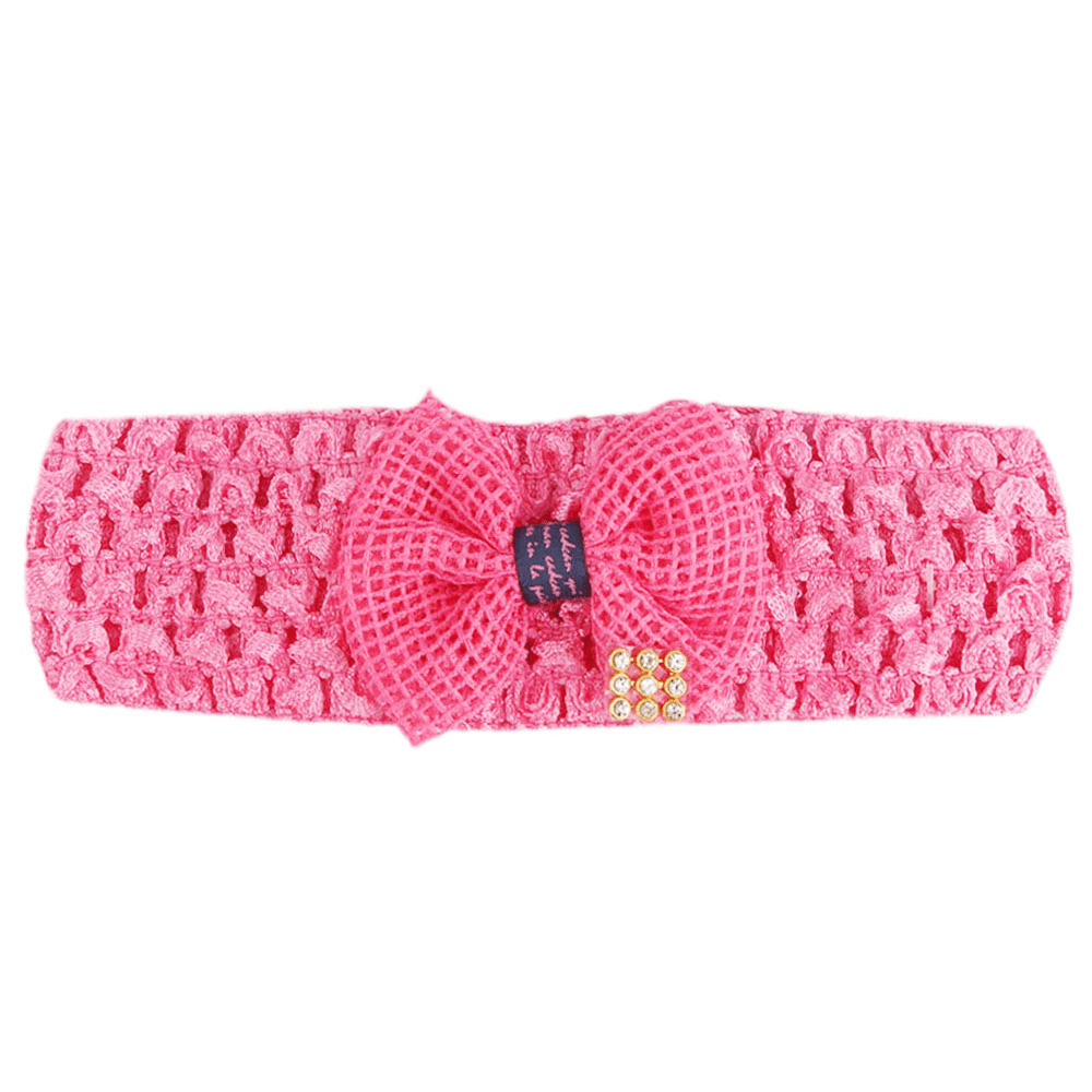 Girls Headband - Dark Pink - test-store-for-chase-value