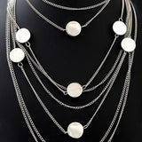 Women's Long Mala - Silver, Women, Chains & Lockets, Chase Value, Chase Value
