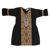 Girls Embroidered 2 Piece Suit - Black, Kids, Girls Sets And Suits, Chase Value, Chase Value