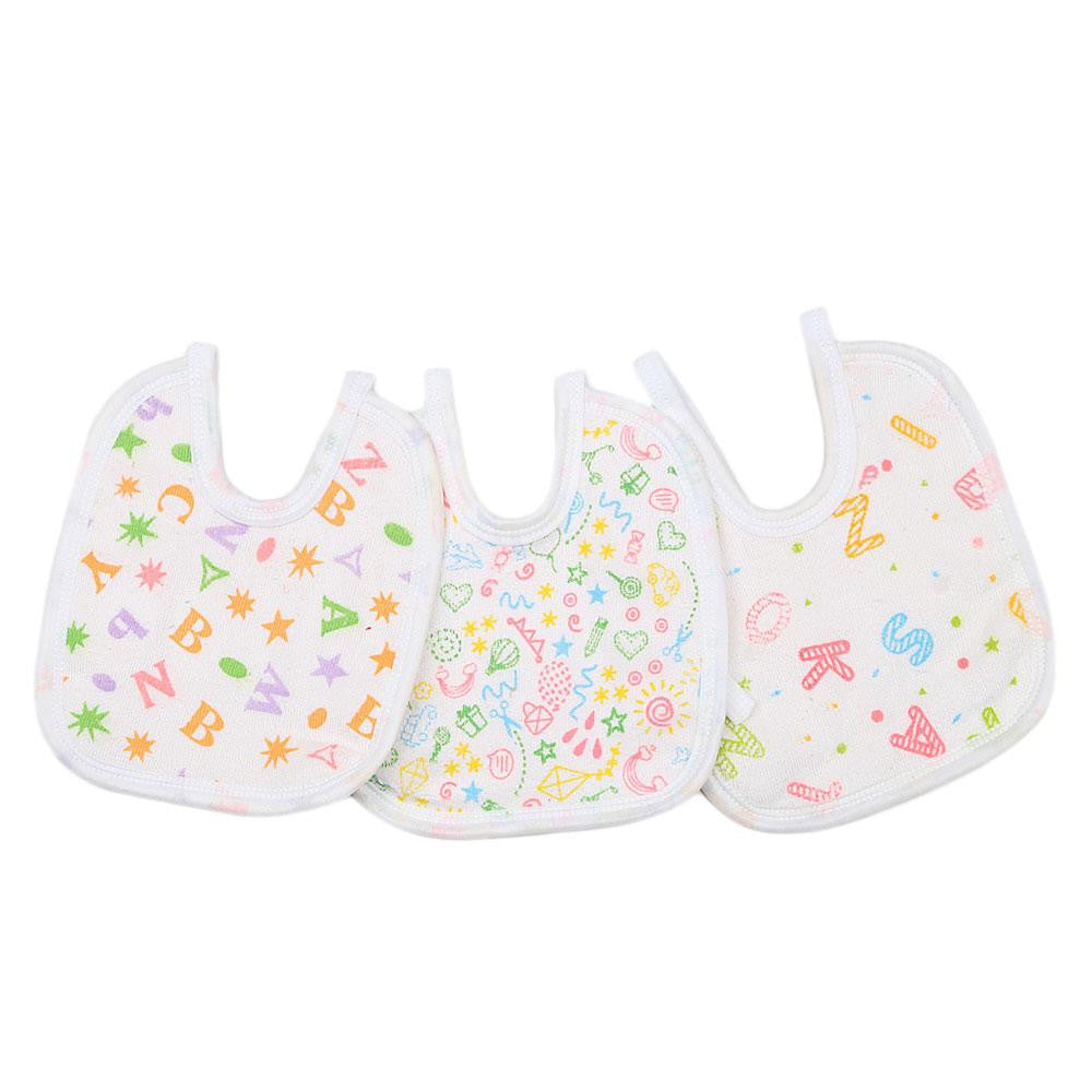 Newborn Bib Set 3 Pcs - Multi - test-store-for-chase-value