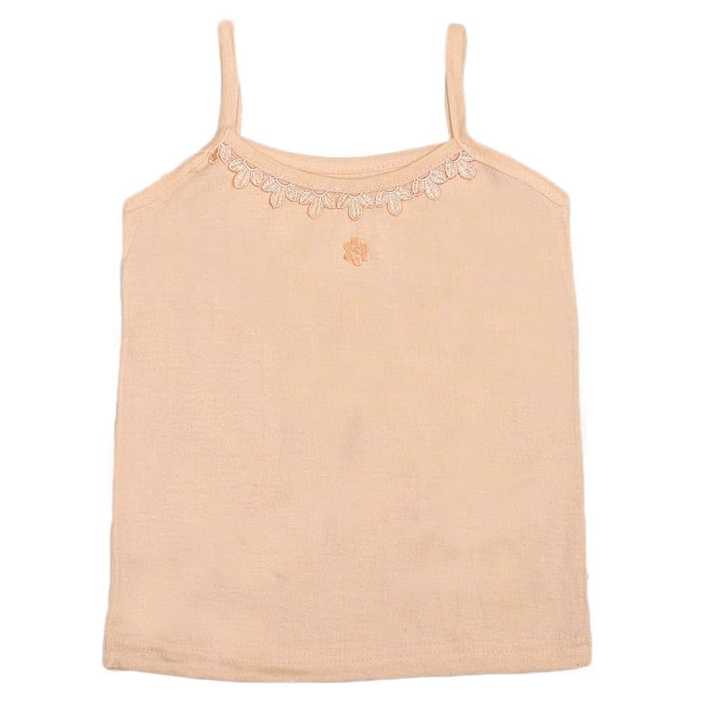 Girls Shameez - Peach, Kids, Shameez Camisole And Biddies, Chase Value, Chase Value
