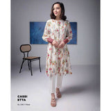 Sapphire 1Pcs Un-Stitched Shirt Day Vol 2 - Cassietta, Women, Unstitched Kurti, Sapphire, Chase Value