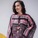 Sapphire 1Pcs Un-Stitched Shirt Day Vol 2 - Cleotha, Women, Unstitched Kurti, Sapphire, Chase Value