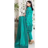 Ruhi Jacquard Banarsi 3 Pcs Un-Stitched Suit - 9, Women, 3Pcs Shalwar Suit, Rana Arts, Chase Value