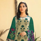 Noor Jahan Anmol Printed Lawn 3 Pcs Un-Stitched Suit - 7-A, Women, 3Pcs Shalwar Suit, Rana Arts, Chase Value