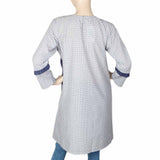 Women's Cotton Kurti - Navy Blue & Grey, Women's Fashion, Chase Value, Chase Value