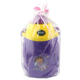 School Water Bottle With Lunch Box Yellow & Purple- 1100 ML - test-store-for-chase-value