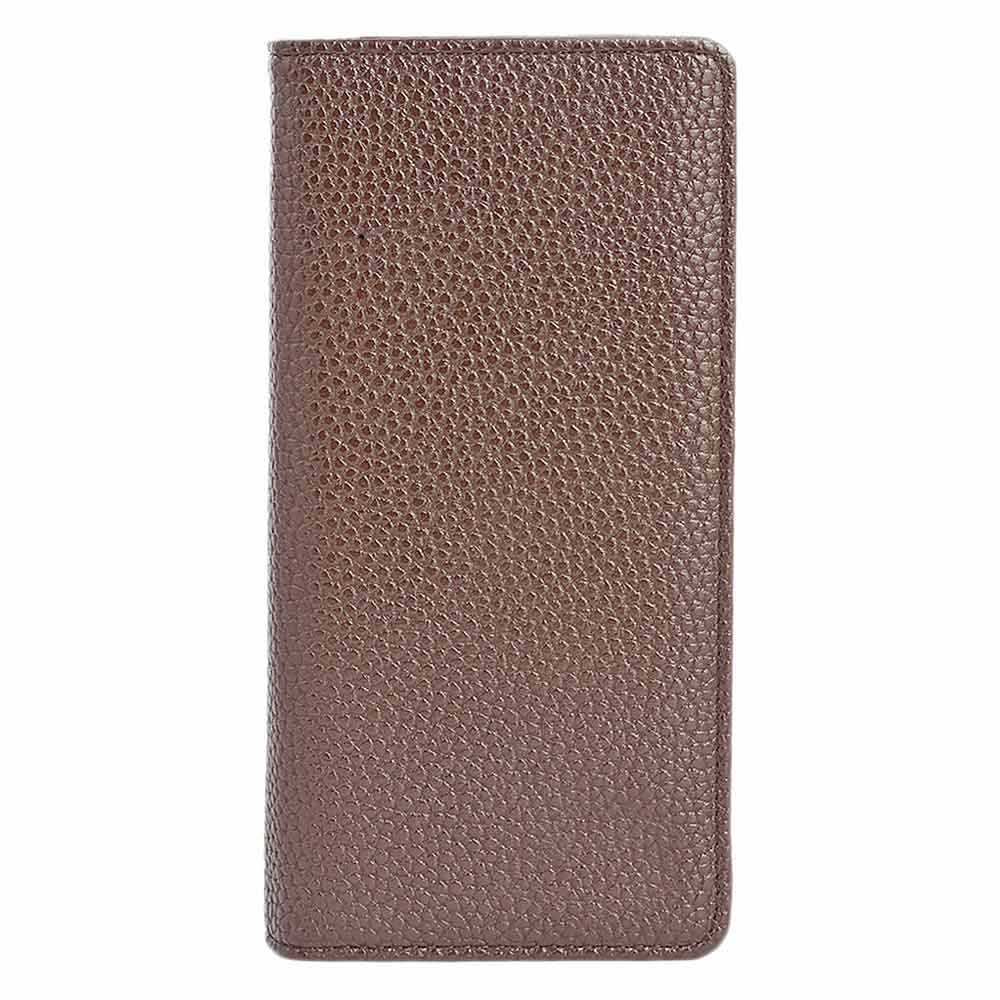 Men's Cheque Book Wallet - Coffee, Men, Wallets, Chase Value, Chase Value