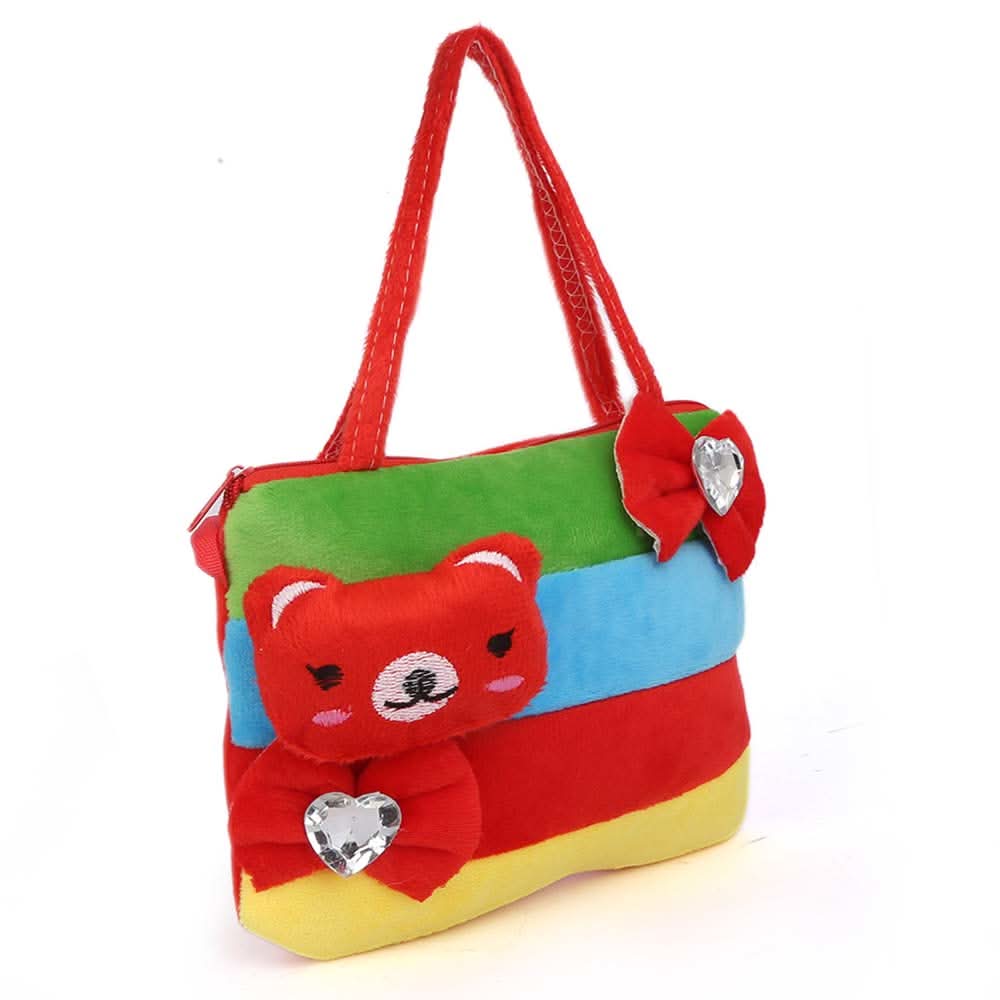 Girls Stuffed Bags 857 (851) - Red, Kids Clothes, Chase Value, Chase Value