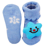 Newborn Booties - Light Blue, Kids, NB Shoes And Socks, Chase Value, Chase Value