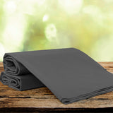 Men's Latha Cotton Un-Stitched Suit - Dark Grey, Men, Unstitched Fabric, Chase Value, Chase Value