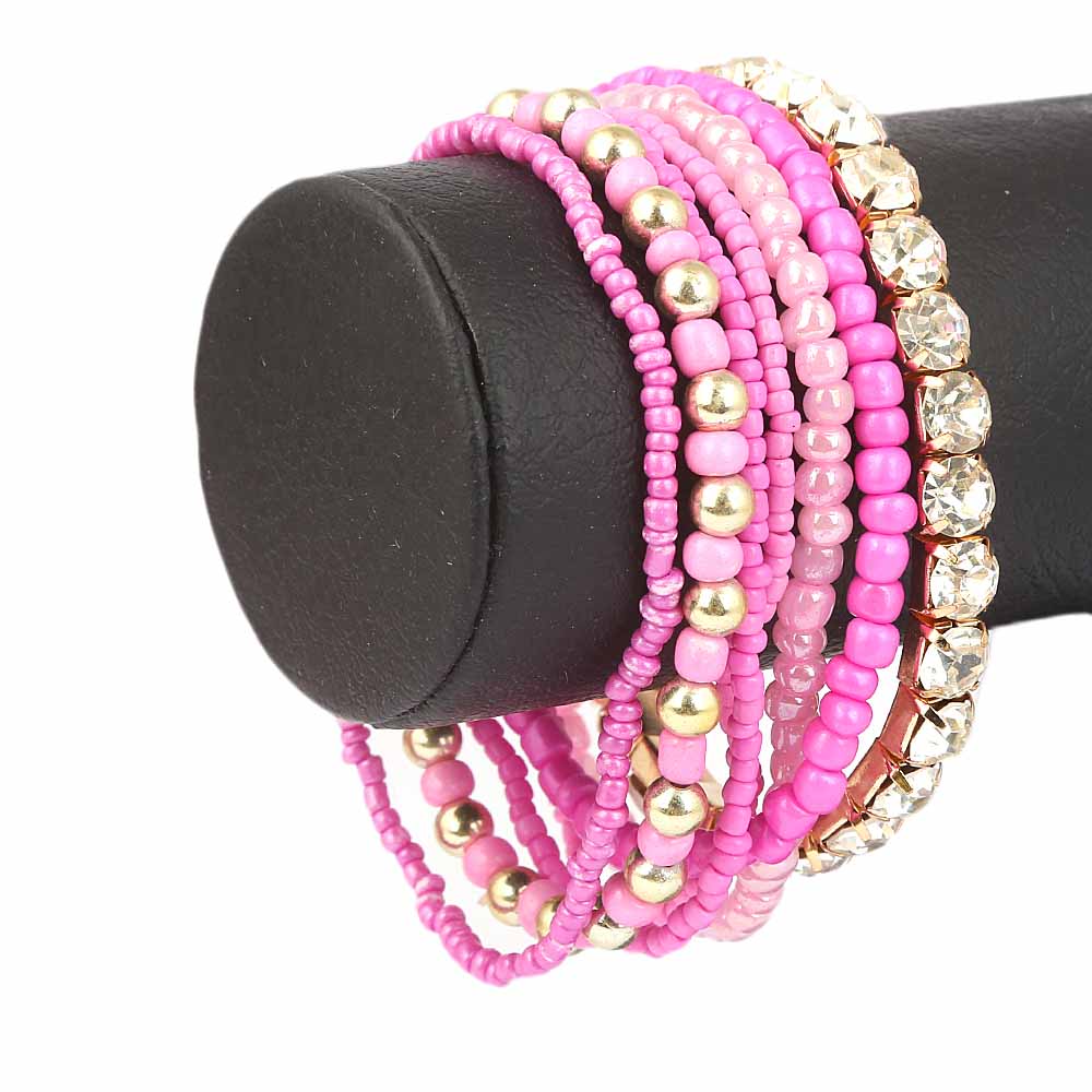 Girls Funky Bracelet - Dark Purple, Kids, Bangles & Bracelet, Chase Value, Chase Value