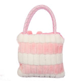 Girls Stuffed Bags 851 (851) - Pink, Kids Clothes, Chase Value, Chase Value