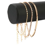Women's Bracelet - Golden, Women, Bangles & Bracelets, Chase Value, Chase Value
