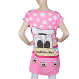 Women's Night T Shirt - Light Pink, Women, Night Suit, Chase Value, Chase Value