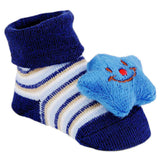 Newborn Booties - Navy Blue, Kids, NB Shoes And Socks, Chase Value, Chase Value