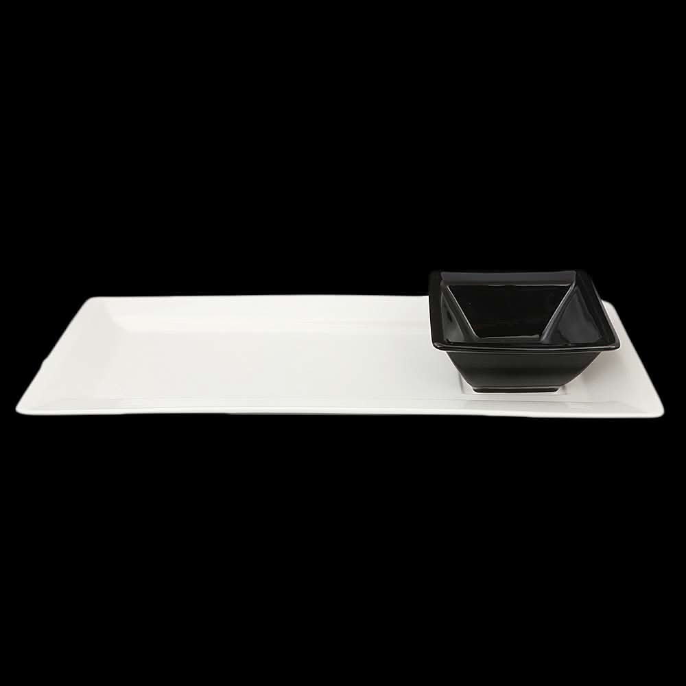 Royal Plate With Bowl - White, Home & Lifestyle, Serving And Dining, Chase Value, Chase Value
