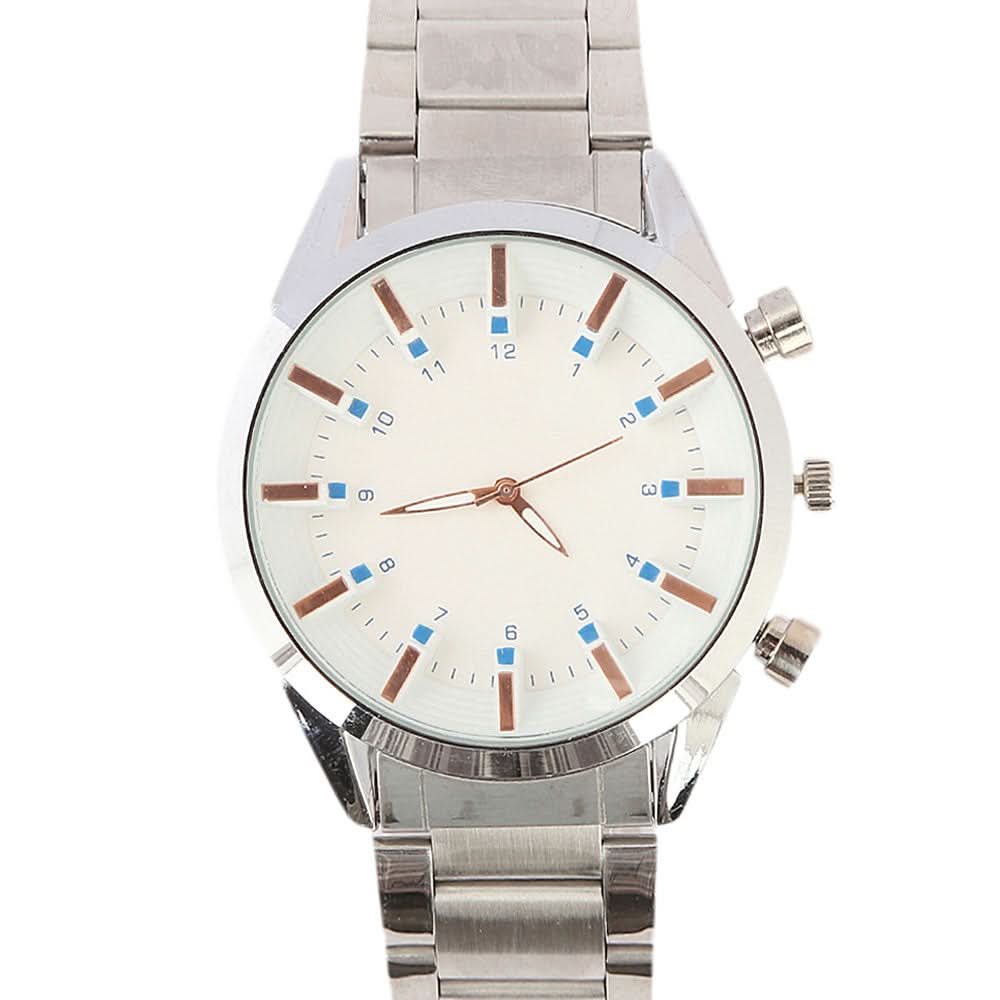 Men's Wrist Watch - White, Men, Watches, Chase Value, Chase Value
