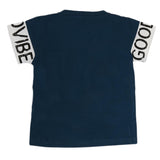 Boys Half Sleeves T-Shirt - Steel Blue, Kids, Boys T-Shirts, Chase Value, Chase Value