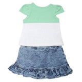 Girls Skirt Suits 114 SML - Sea Green, Kids, Girls Sets And Suits, Chase Value, Chase Value