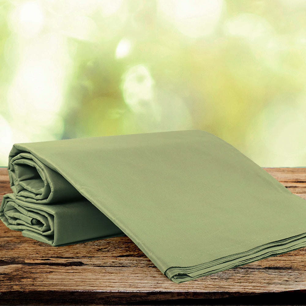 Men's Latha Cotton Un-Stitched Suit - Green, Men, Unstitched Fabric, Chase Value, Chase Value