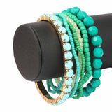 Girls Funky Bracelet - Green, Kids, Bangles & Bracelet, Chase Value, Chase Value