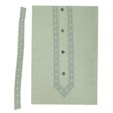 Men's Mashriq Embroidered Un-Stitched Suit - Green, Men, Unstitched Fabric, Chase Value, Chase Value